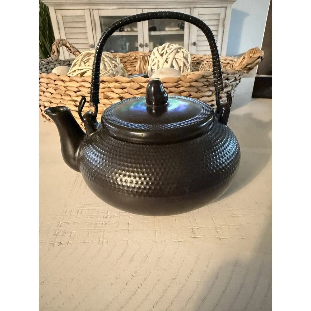 Sweet Expressions Brown Small Teapot With Infuser and Lid‎